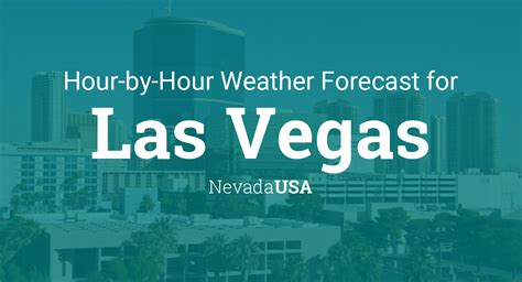 las vegas hourly weather forecast.